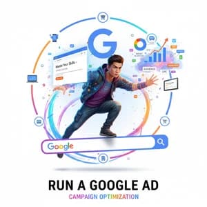 run first google ads campaign